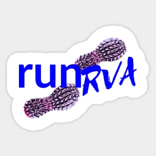 runRVA girlpower Sticker